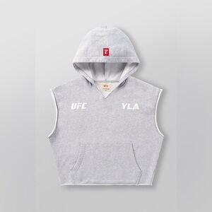 New YoungLa UFC cut off hoodie! Color Grey